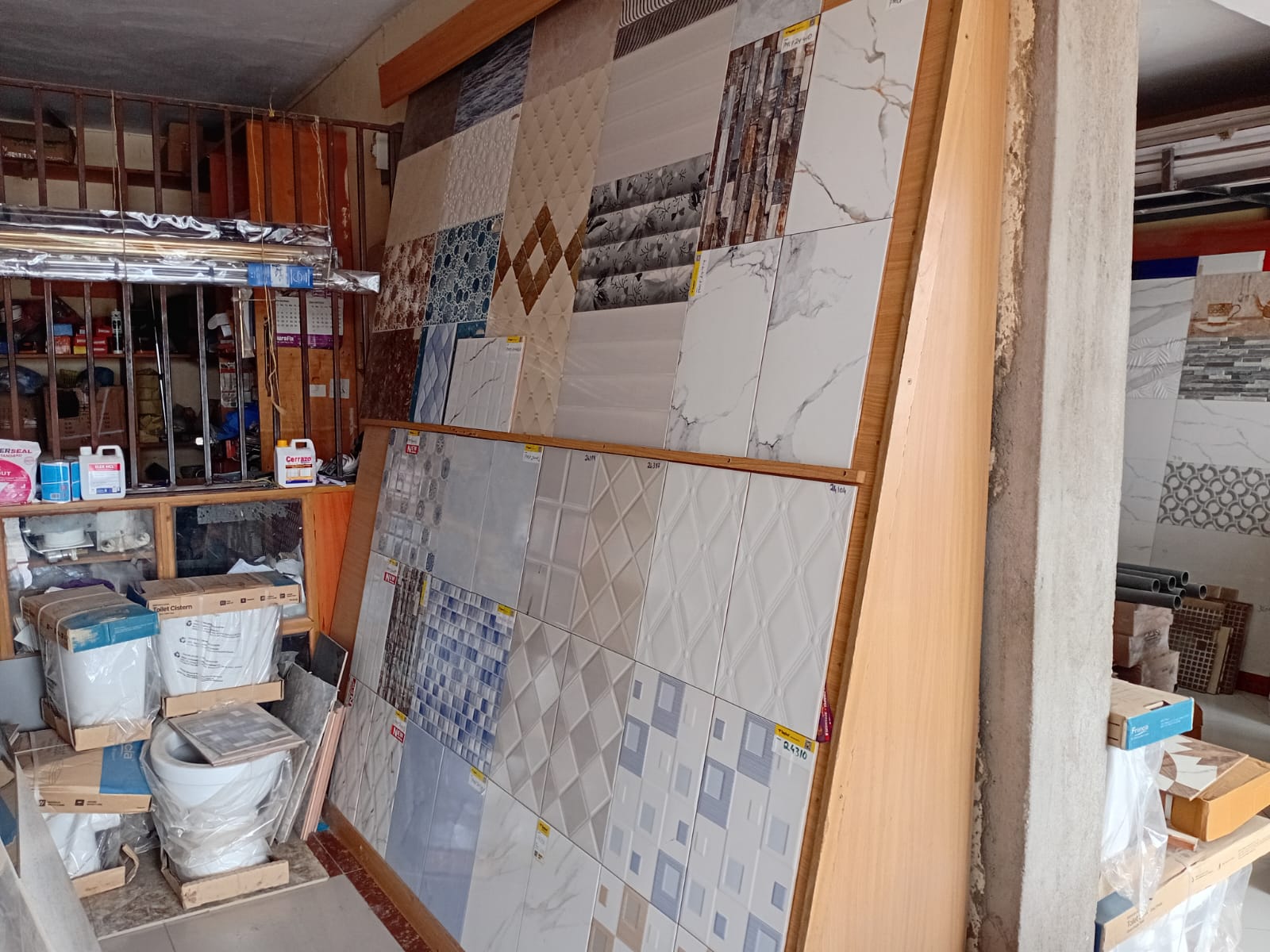 Premium tile collection at Uptown