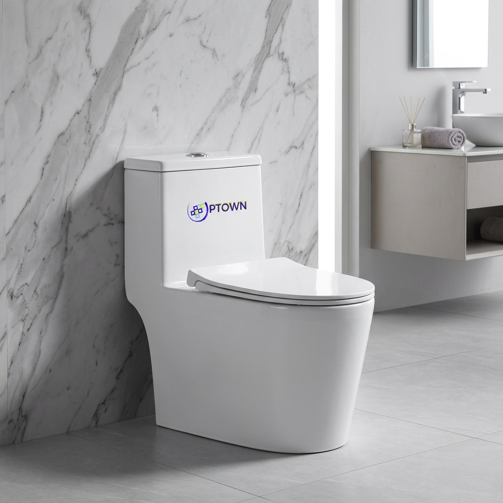 Modern Ceramic One-Piece Toilet